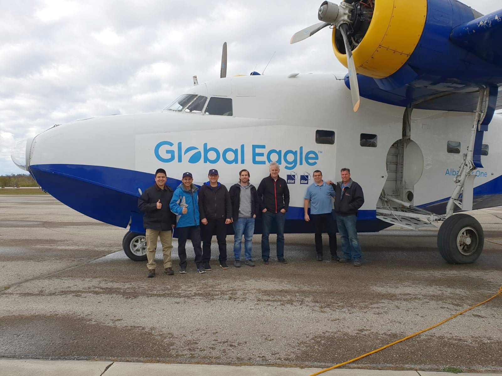 Global Eagle and Gilat Use Telesat’s Phase 1 LEO Satellite to Demonstrate First Ever,  Live In-flight Broadband Connectivity via LEO